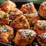 Hot Honey Salmon Bites
