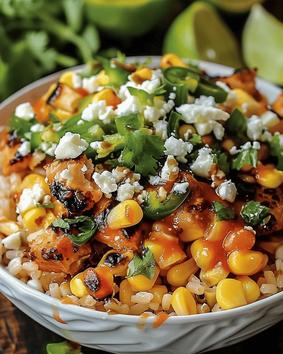Mexican Street Corn Bowl: Easy Recipe with Turkey Bacon Twist