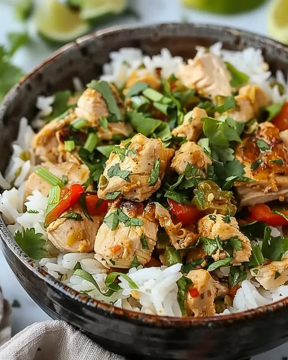 Coconut Chicken and Rice: A Juicy Twist on Comfort Food