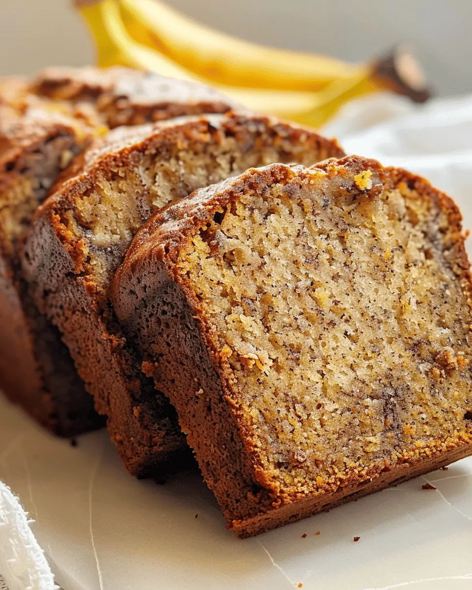 Super Moist Banana Bread Recipe: The Best Comforting Treat