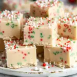 Easy Sugar Cookie Christmas Fudge