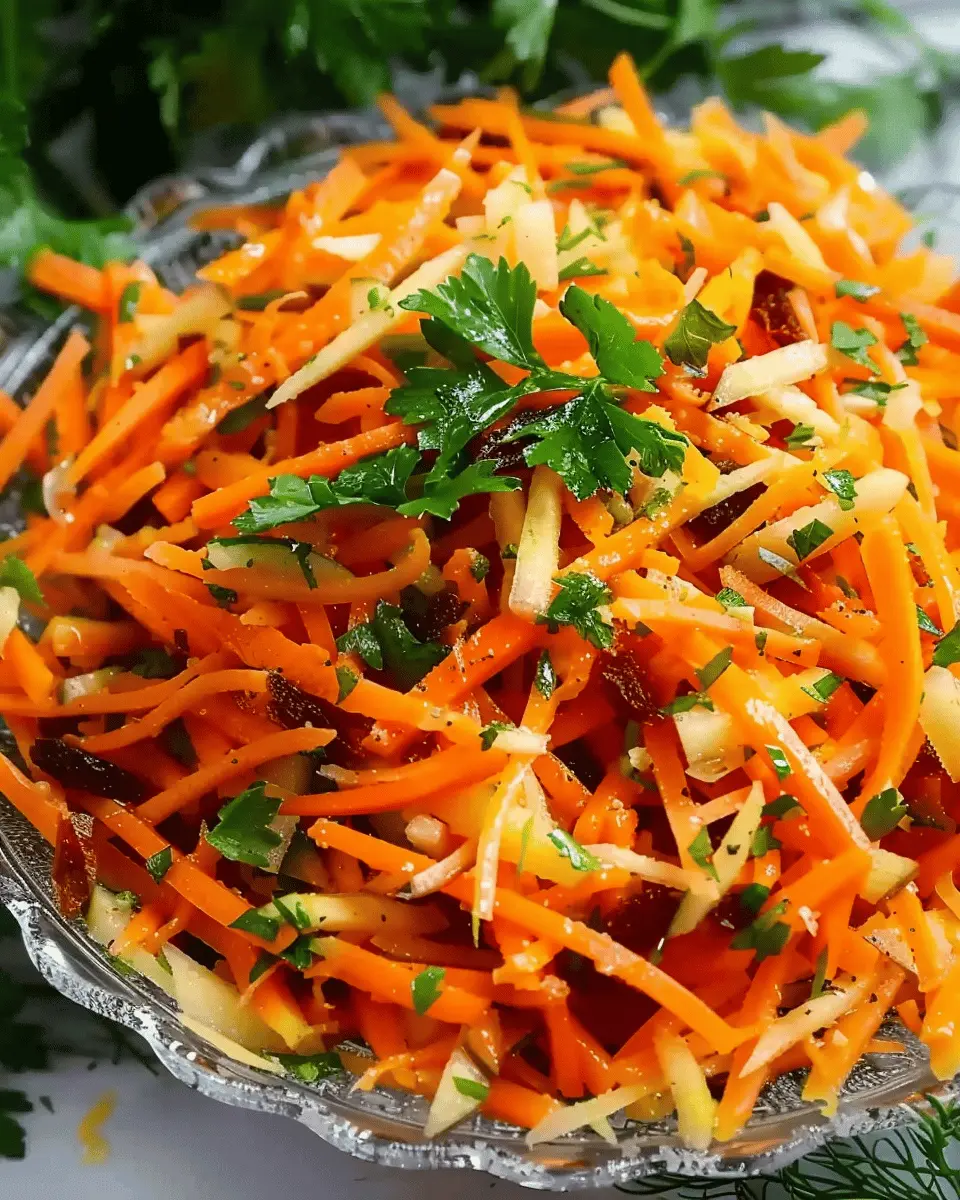 Classic Carrot and Apple Salad – Easy &amp; Affordable Delight