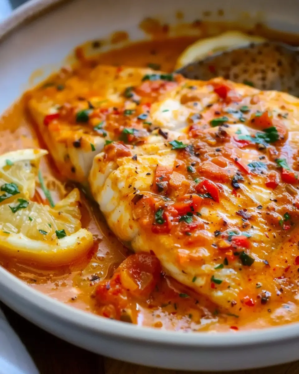 Savor Tilapia in Roasted Pepper Sauce – A Juicy Flavor Delight