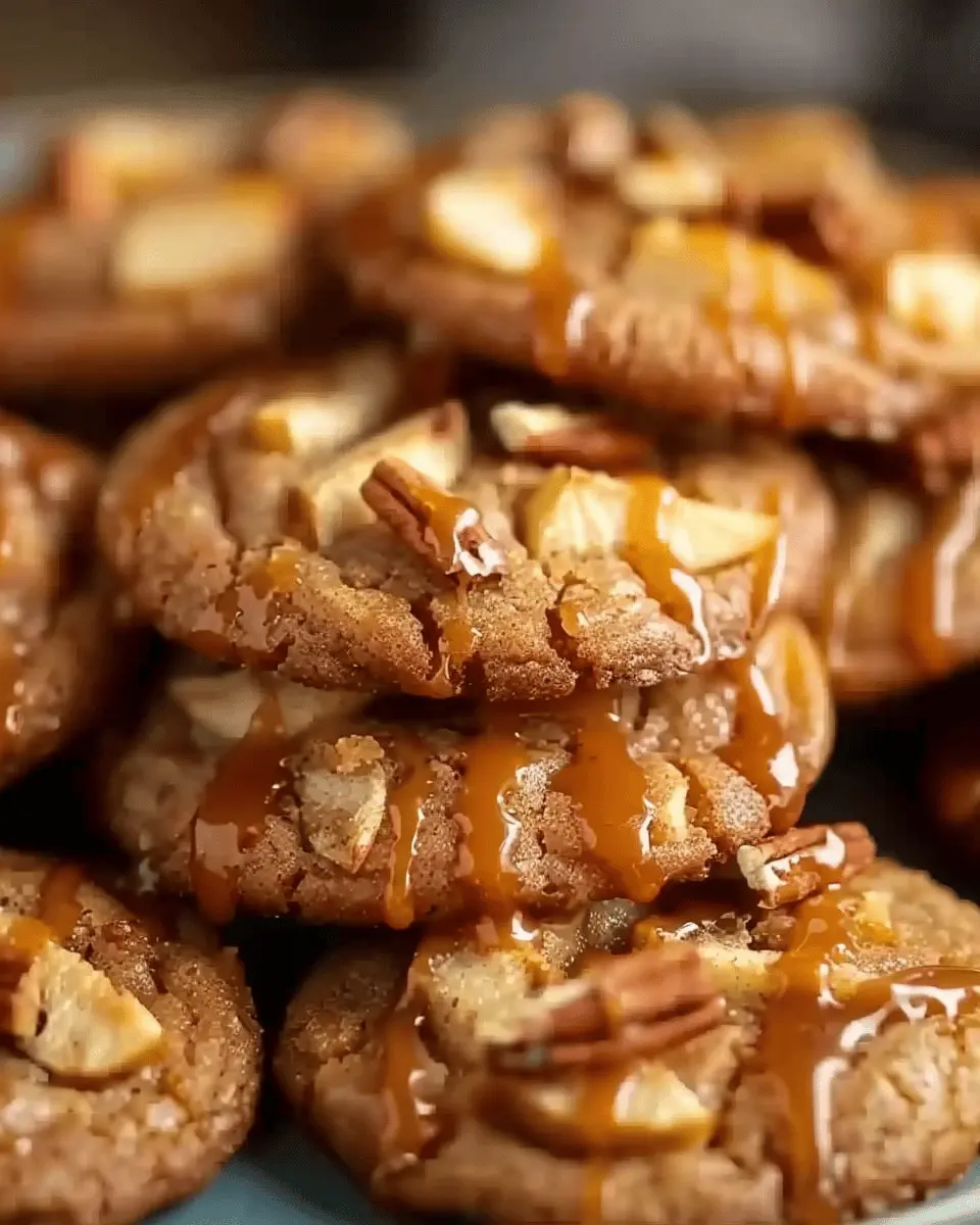 Delicious Caramel Apple Cinnamon Cookies – The Best Autumn Treat