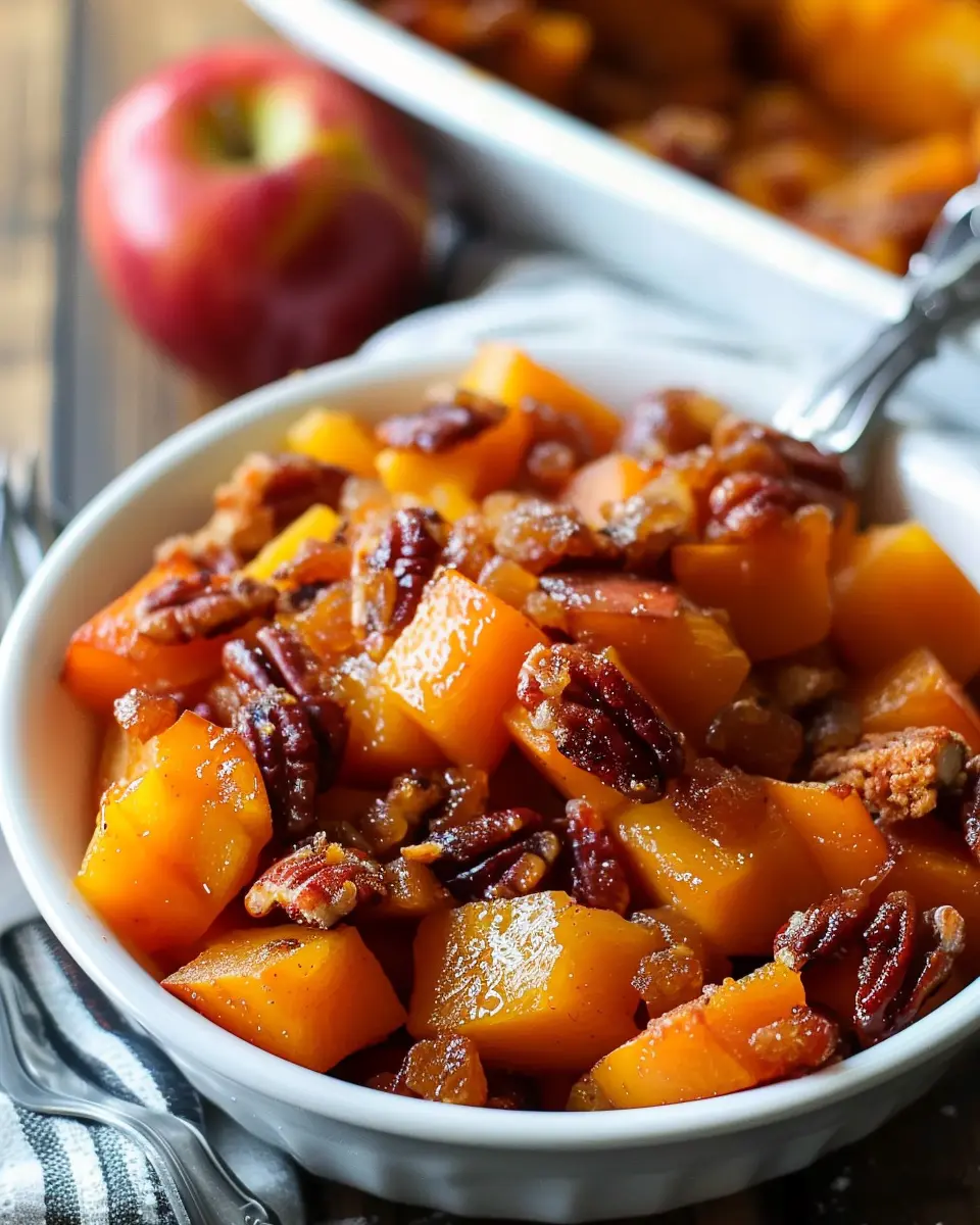 Autumn Butternut Squash Apple Bake: A Cozy, Easy Delight