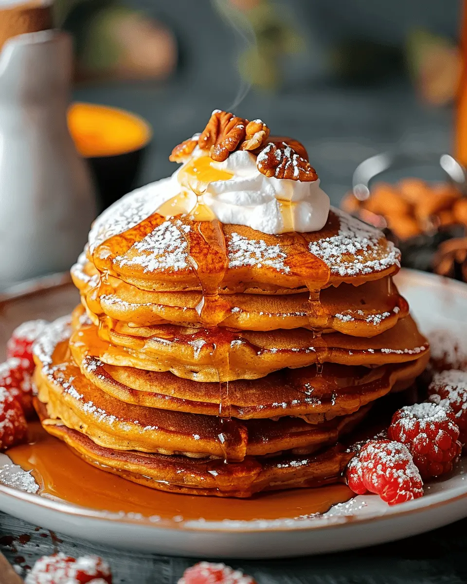 Pumpkin Pancakes: Easy Recipe with Turkey Bacon for Cozy Mornings