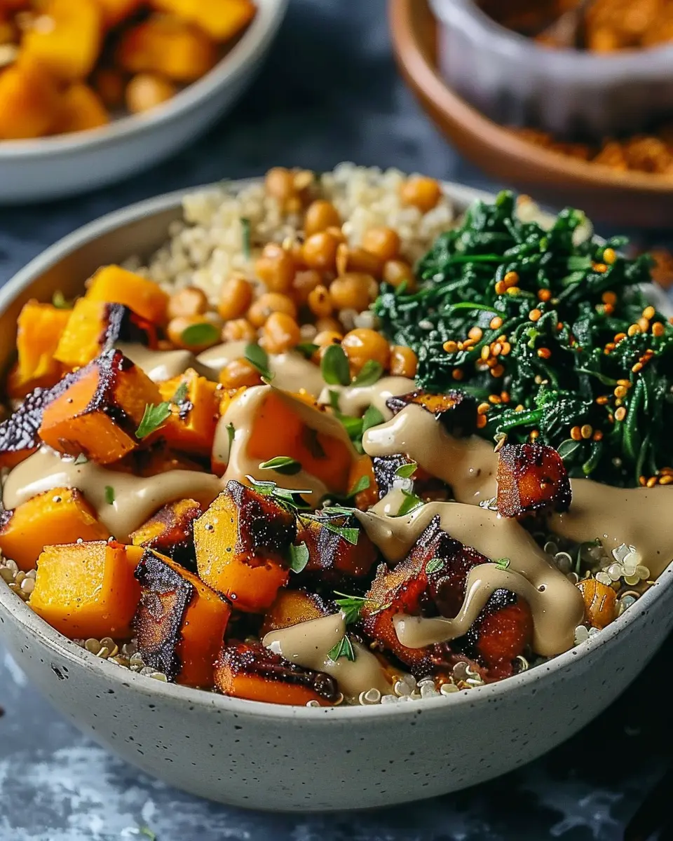Fall in Love with Autumn Glow Quinoa Bowls Packed with Flavor and Turkey Bacon