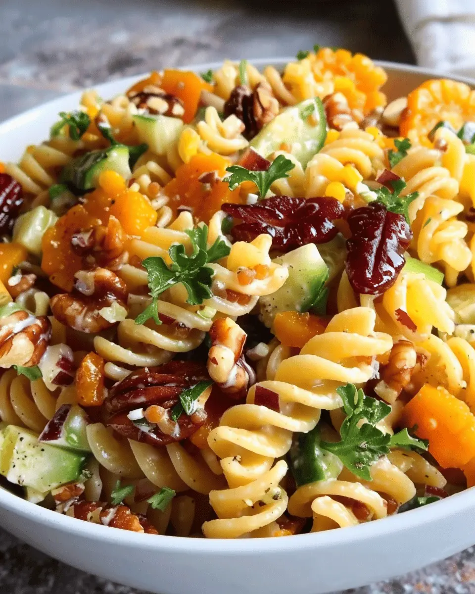 Fall Harvest Pasta Salad: 7 Delicious Reasons You’ll Crave It