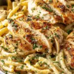 Garlic Parmesan Chicken Pasta