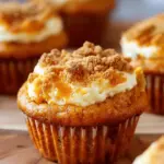 Pumpkin Cheesecake Muffins