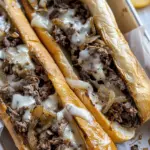 Tender Philly Cheesesteaks (in Marinade)