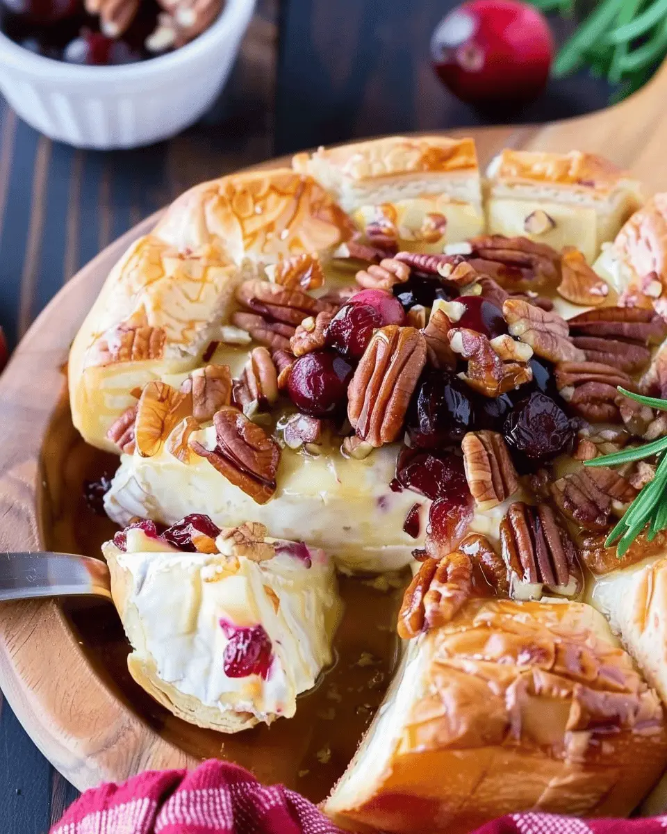 Baked Brie with Cranberries and Pecans: The Best Indulgent Snack