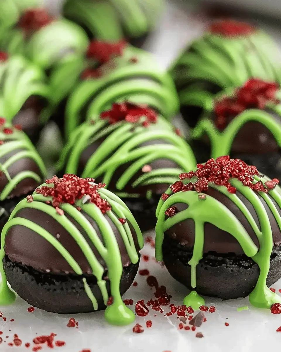 Grinch Oreo Balls: The Best Festive Treats You’ll Adore