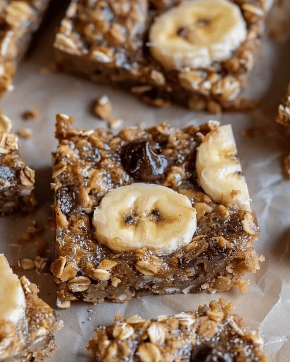 Banana Oatmeal Bars: Easy and Delicious Homemade Snack Recipe