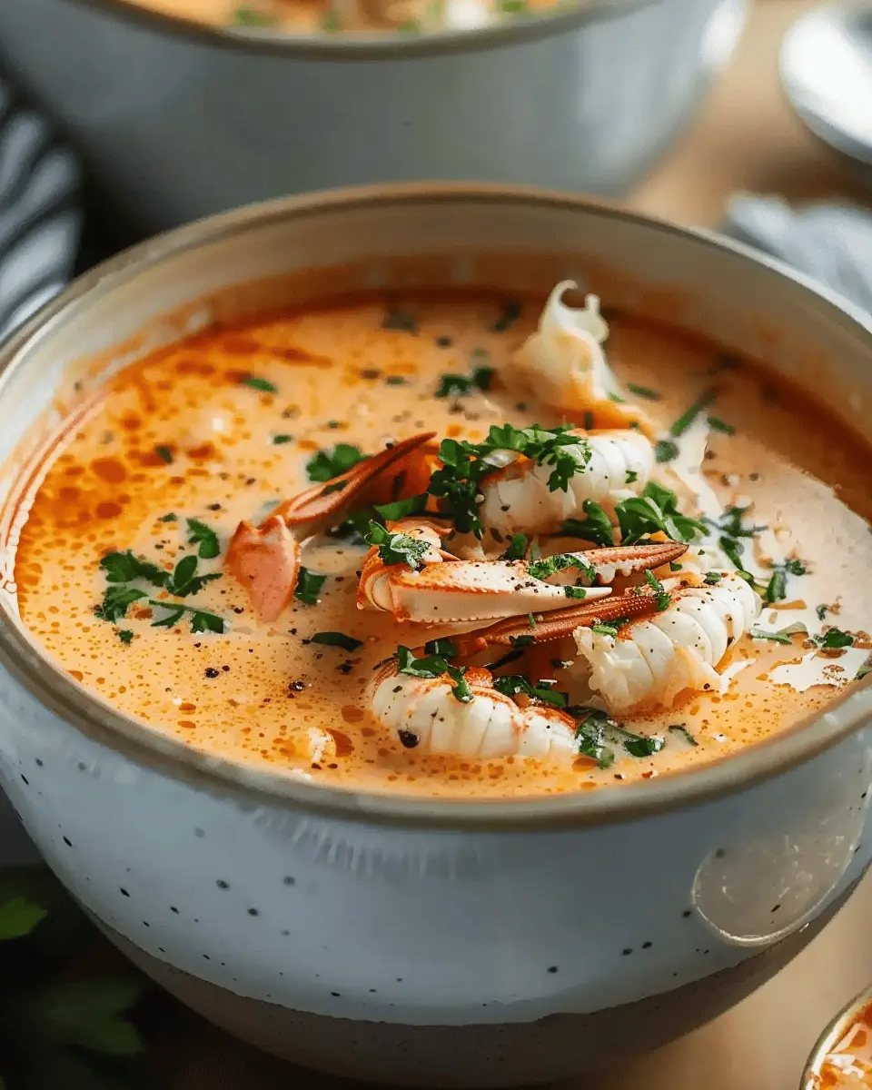 Indulgent Crab Soup Recipe: A Cozy Coastal Comfort Classic