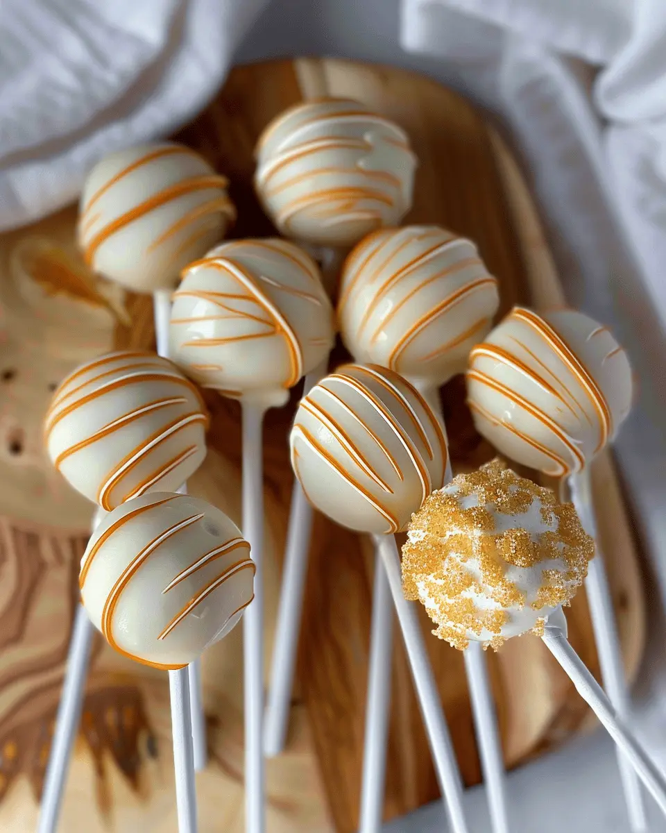 Easy Pumpkin Cake Pops: An Indulgent Treat Using Cake Mix