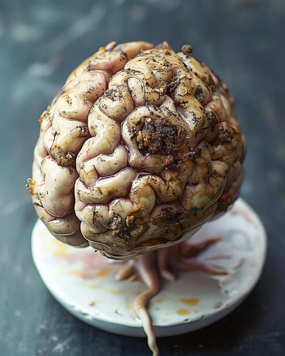 Zombie Brain Delight: Easy Turkey Bacon &amp; Chicken Ham Treats