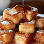 Cinnamon Roll French Toast Bites