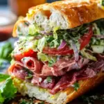 Italian Grinder Salad Sandwich (TikTok Viral Recipe)