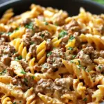 High Protein Creamy Beef Pasta Recipe for Quick Weeknight Dinners