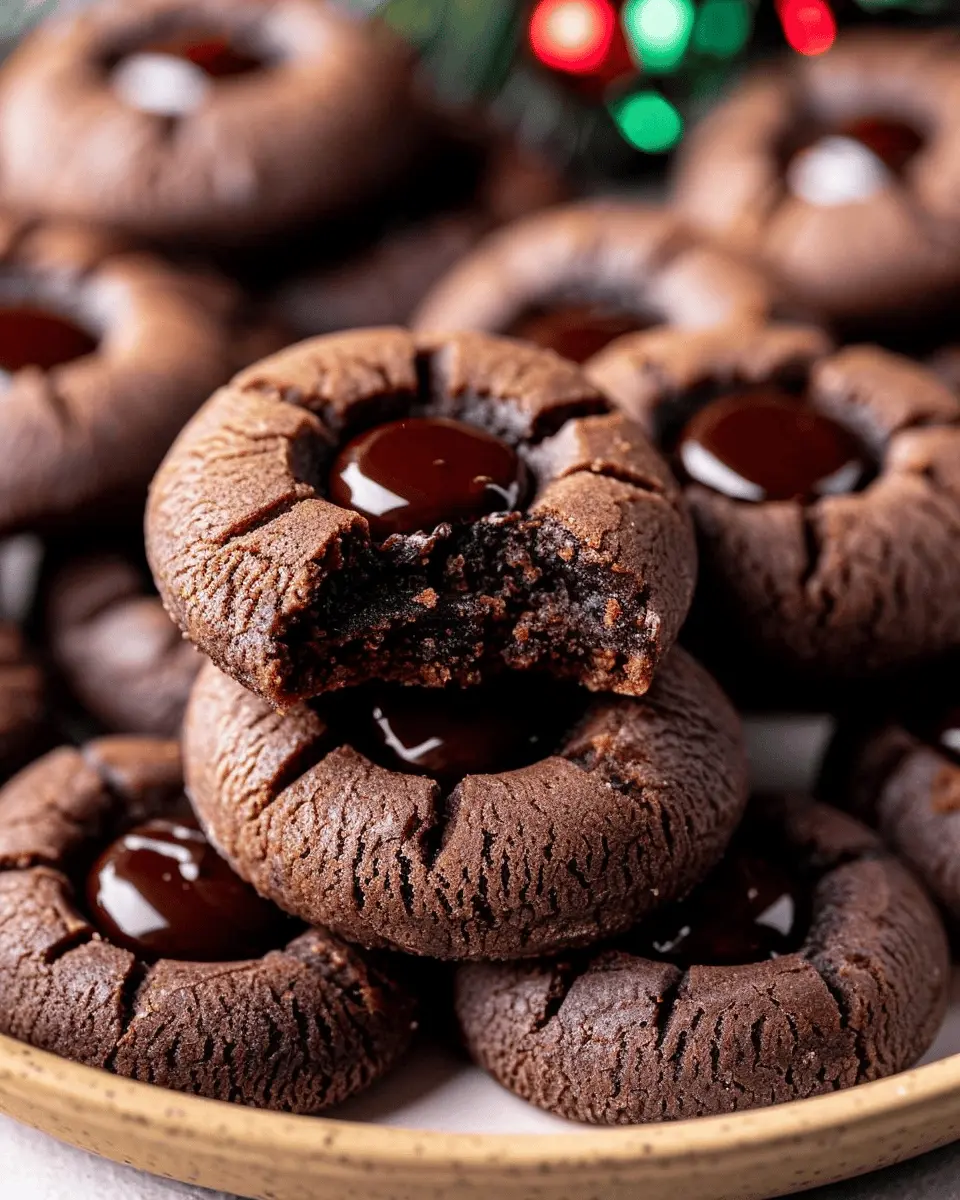 Chocolate Thumbprint Cookies: The Best Indulgent Treat for Everyone