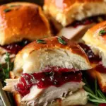 Easy Cranberry Turkey Sliders with Hawaiian Rolls