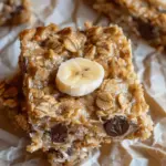 Banana Oatmeal Bars