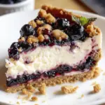 Blueberry Crumble Cheesecake
