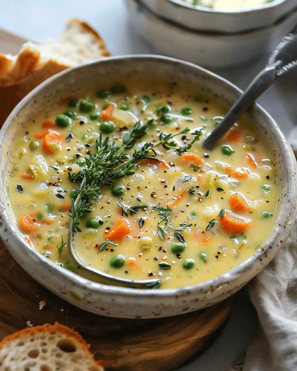 One-Pot Creamy Vegetable Soup: Easy Comfort for Cozy Evenings