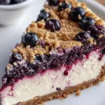 Blueberry Crumble Cheesecake
