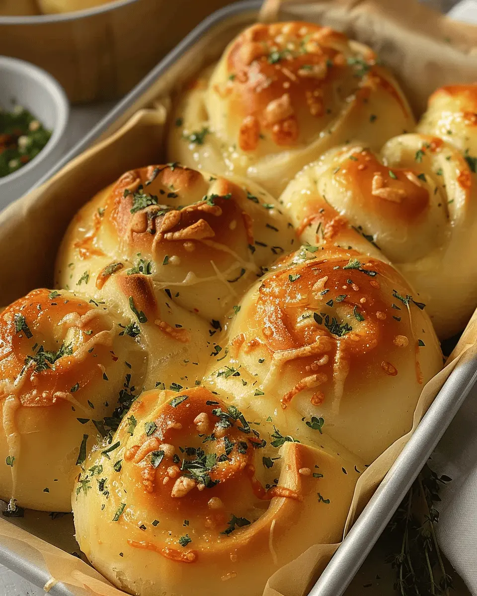 Buttery cheese garlic rolls everyone will love and crave