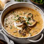 Creamy Hungarian Mushroom Soup