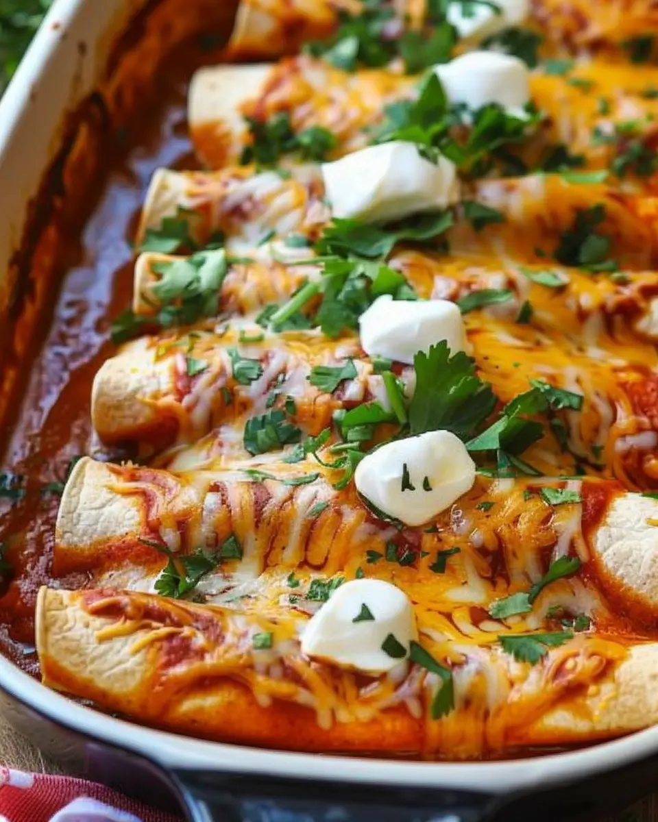 Delicious Chicken Enchiladas: Easy Recipe for Home Cooks