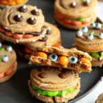 Cute Monster Sandwich Cookies