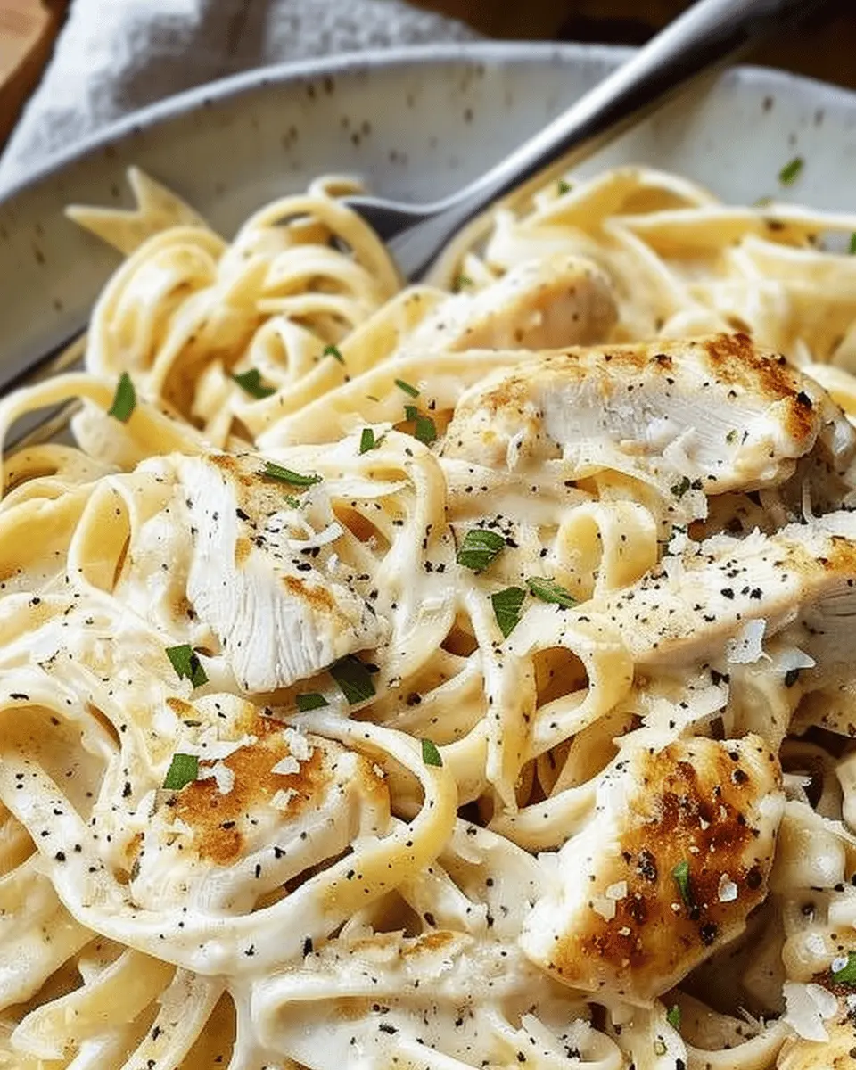 Chicken Fettuccine Alfredo: A Creamy, Easy Dinner Delight