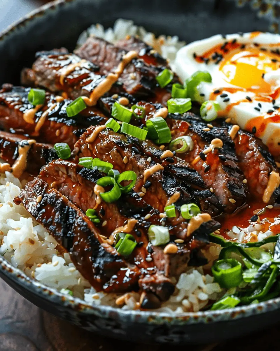 Korean BBQ Steak Bowls: Easy, Delicious Weeknight Dinner Idea