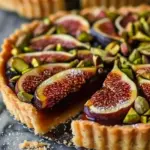 Effortless Fig Honey Pistachio Tart For Midweek Indulgence