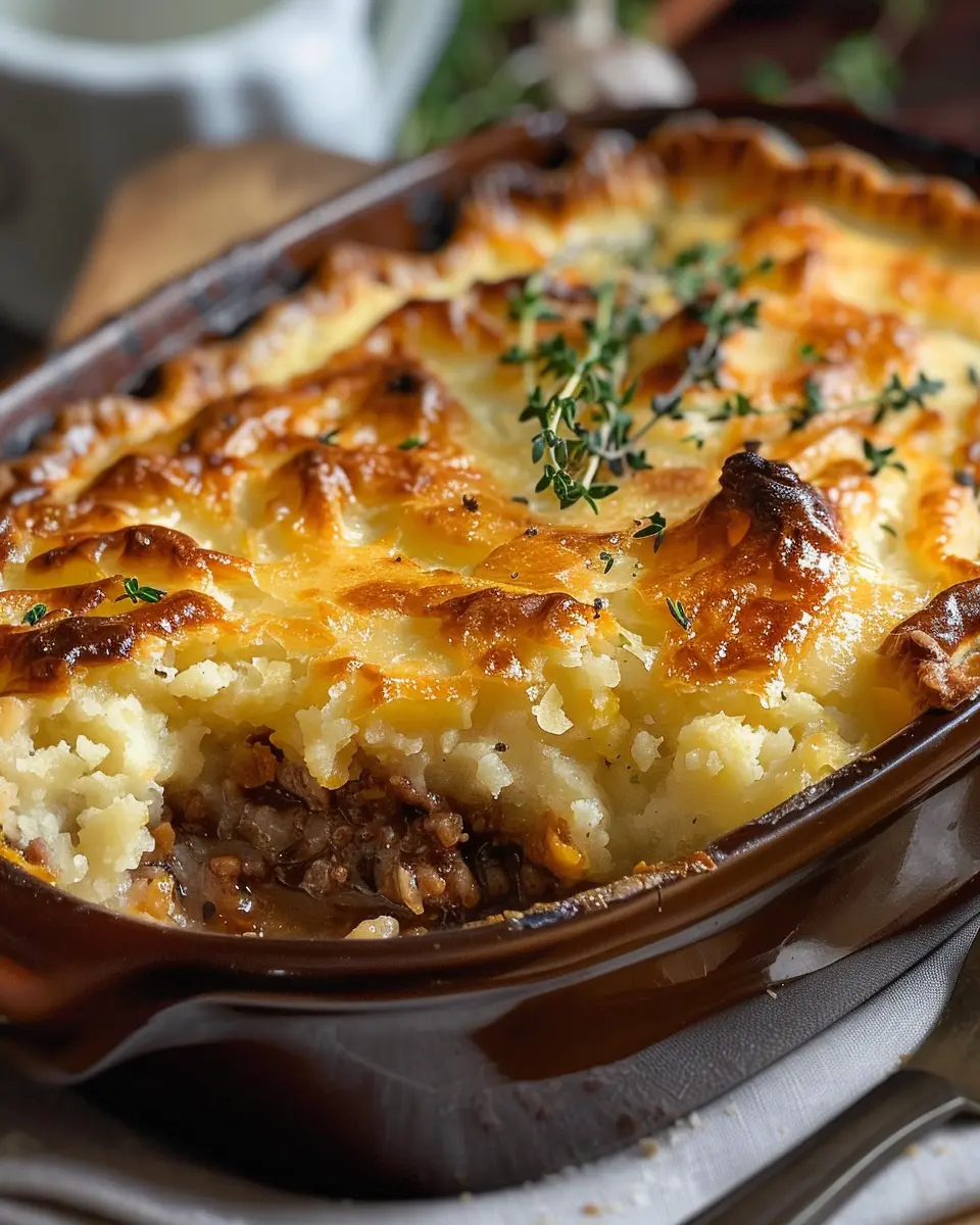 Mum’s Traditional Cottage Pie: A Hearty Comfort with Turkey Bacon