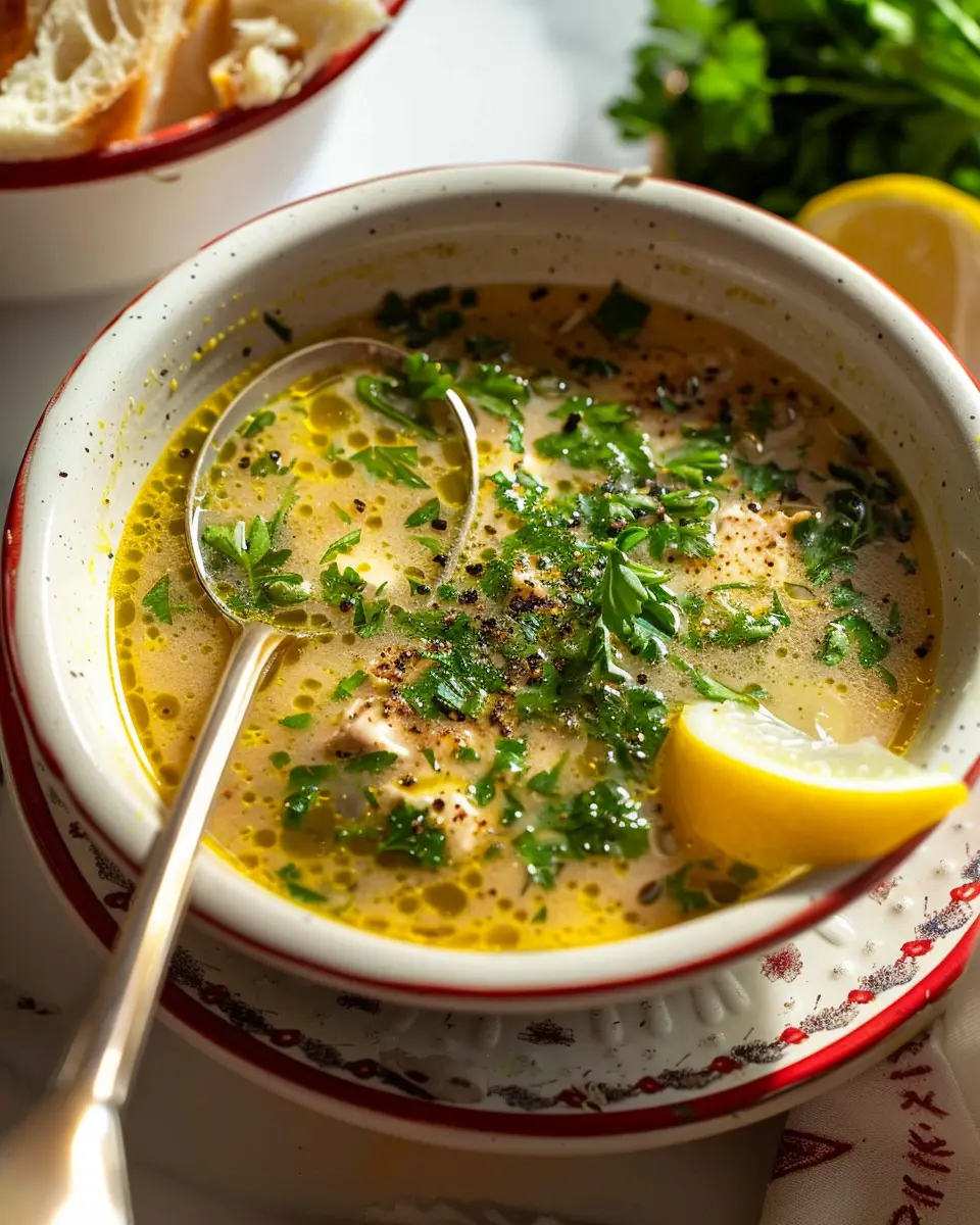 Easy Avgolemono Soup: A Light Yet Comforting Classic Recipe