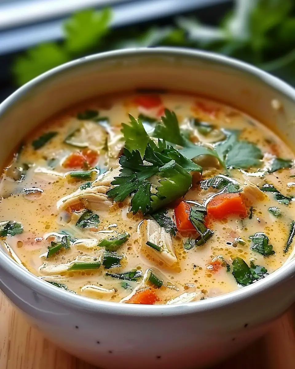 Crockpot Thai Coconut Chicken Soup Recipe: Delightful Comfort in a Bowl