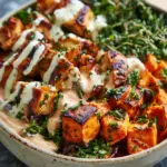Healthy Chicken & Sweet Potato Bowls