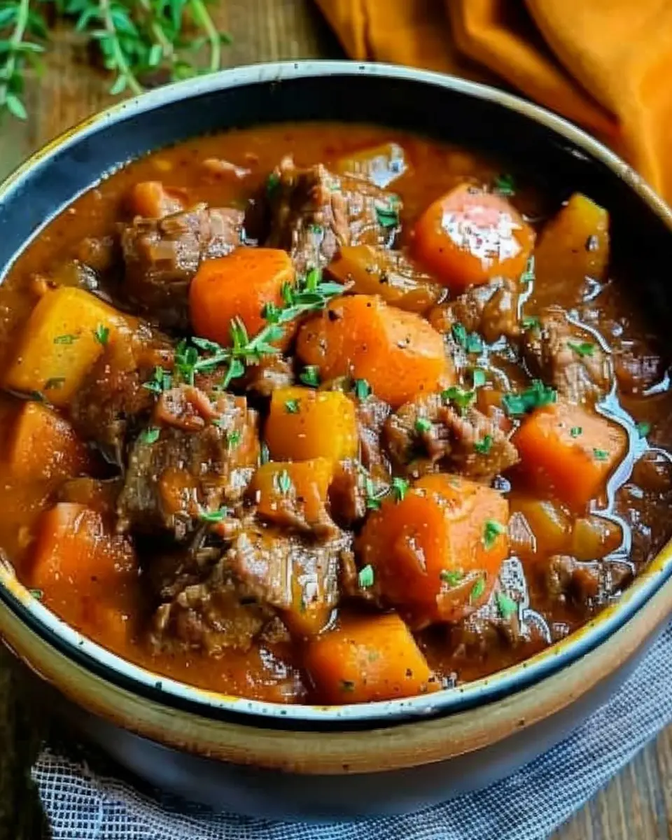 Autumn Harvest Beef Stew: A Cozy Essential Recipe for Fall