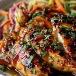 Why Sticky Apple Cider Chicken with Crisp Autumn Slaw Shines