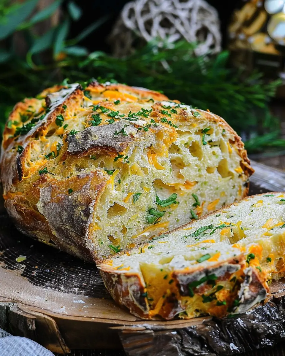 Cheddar and Herb Soda Bread: Easy Recipe for Homemade Delight