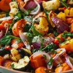 Quick and Easy Roasted Veggie Salad