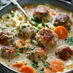 Cozy Swedish Meatball Soup Recipe