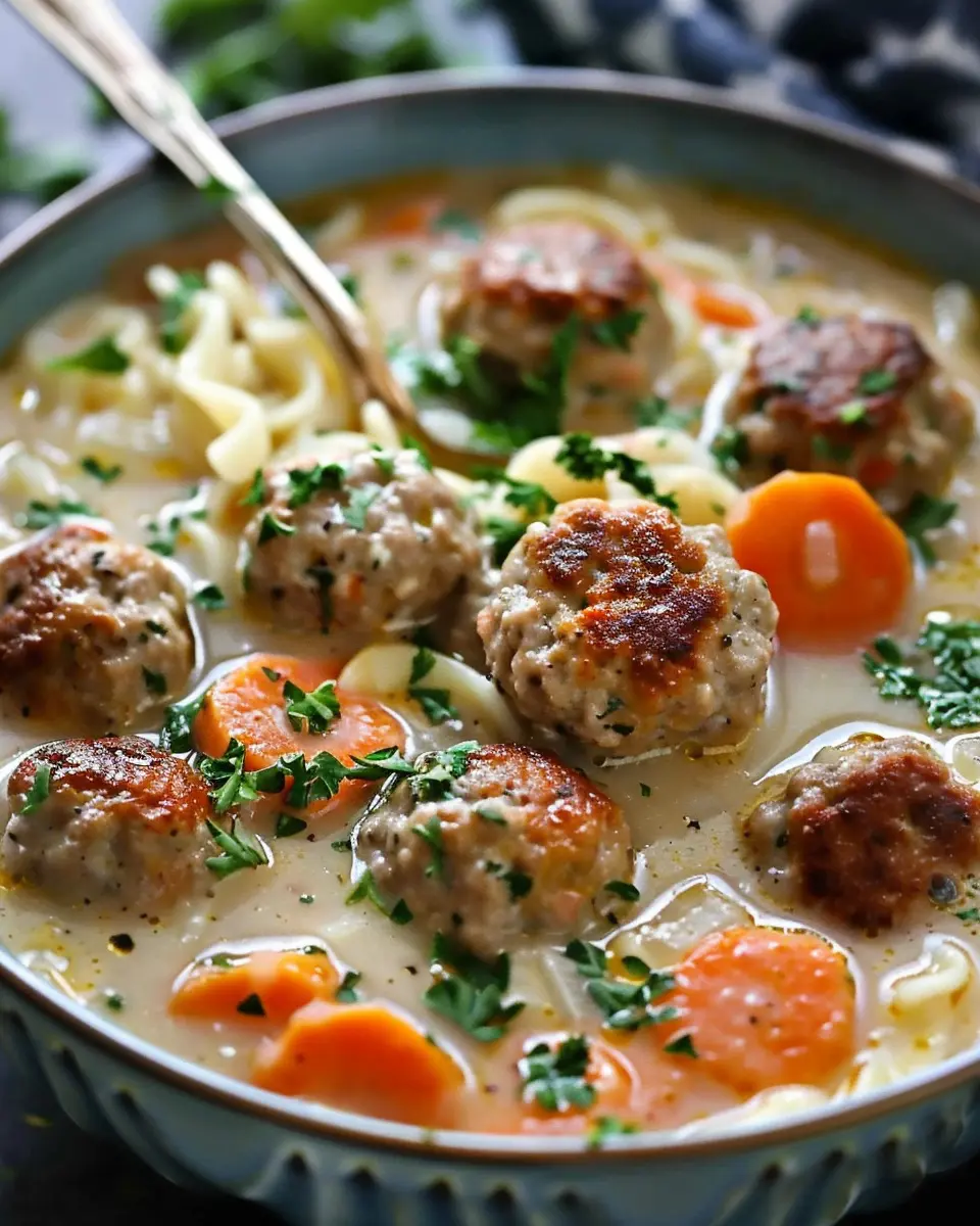 Cozy Swedish Meatball Soup Recipe: A Nourishing Comfort Dish