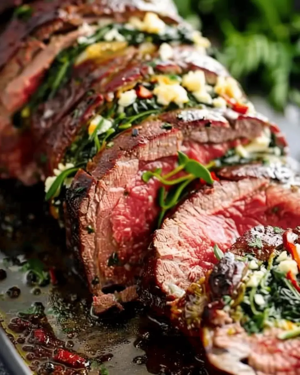 Italian Stuffed Flank Steak Recipe: Juicy Delight for Home Cooks