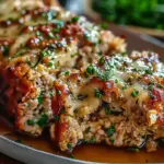 Irresistible Garlic Parmesan Chicken Meatloaf Recipe