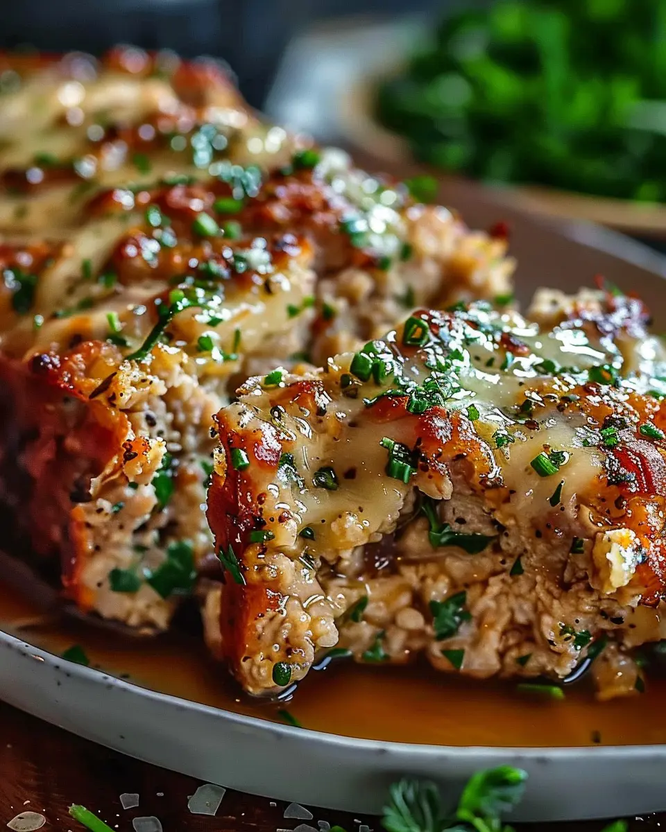 Irresistible Garlic Parmesan Chicken Meatloaf Recipe You’ll Love